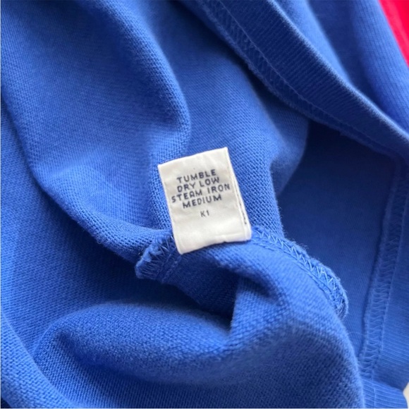 POLO SPORT Ralph Lauren Color Block Rugby Shirt Mens LARGE Classic Fit Rare L - Picture 13 of 13